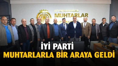 İYİ Parti Afyonkarahisar Teşkilatı, Muhtarlar Günü'nü Coşkuyla Kutladı