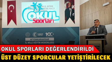 2024-2025 Sezonu Okul Sporları Değerlendirildi