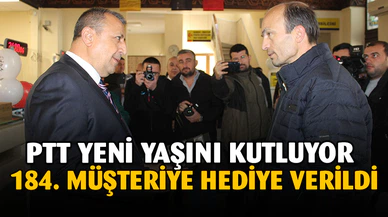 PTT yeni yaşını kutluyor