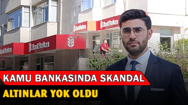 Kamu bankasında kasa skandalı, 8 kilogram altın ortadan kayboldu