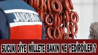 Gıda sahtekarlarına yönelik operasyon: 75 TL’ye sucuk yapan şahıs yakalandı