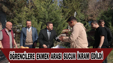 SUBYO’da ÖĞRENCİLERE EKMEK ARASI SUCUK İKRAMI ETKİNLİĞİ