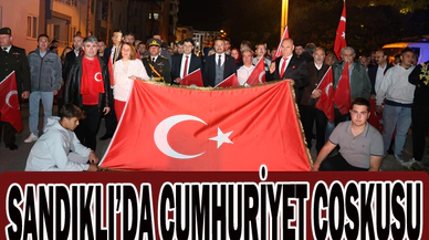 SANDIKLI’DA CUMHURİYET COŞKUSU