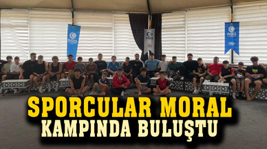 Sporcular moral kampında buluştu