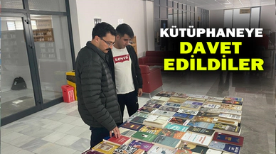Vatandaşlar kütüphaneye davet edildi