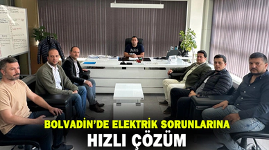 Bolvadin’in elektrik sorunlarına hızlı çözüm