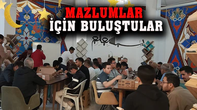 Mazlumlar için buluştular