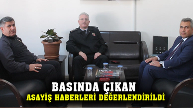 Basında yer alan asayiş haberleri değerlendirildi