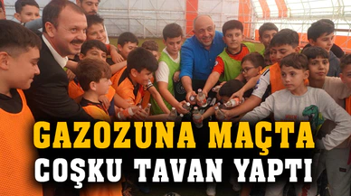 Afyonkarahisar’da gençler ‘Gazozuna Maç’ ile sporun tadını çıkardı