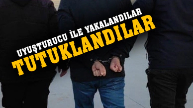 Afyonkarahisar'da uyuşturucu ile yakalanan 3 kişi tutuklandı