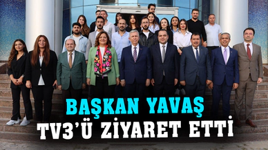Başkan Yavaş’tan TV3’e ziyaret