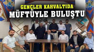 Gençler kahvaltıda buluştu