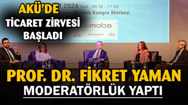 AKÜ'nün 50. yılında Ticaret Zirvesi