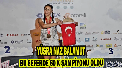 NAZ BALAMUT BU SEFERDE 60 K ŞAMPİYONU OLDU