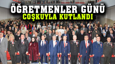 Öğretmenler Günü dolu dolu kutlandı
