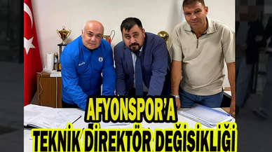 AFYONSPOR’A TEKNİK DİREKTÖR DEĞİŞİKLİĞİ