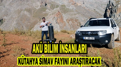 AKÜ BİLİM İNSANLARI KÜTAHYA SİMAV FAYINI ARAŞTIRACAK