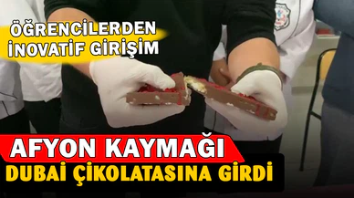 Bu da kaymaklı Dubai çikolatası