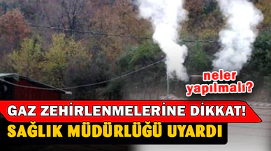 Gaz Zehirlenmelerine Dikkat!