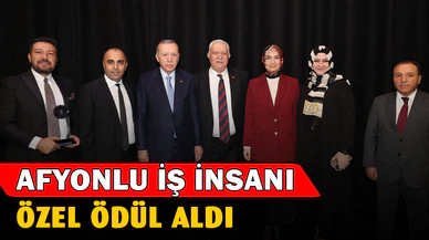 ‘Yaşayan İnsan Hazineleri’ programında Afyonkarahisar’a özel ödül