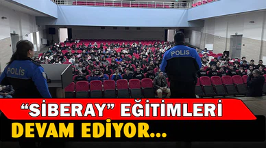 Polisten ‘Siberay’ eğitimi