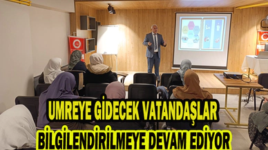 UMRE SEMİNERLERİ DEVAM EDİYOR