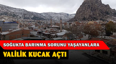 Valilikten barınma ihtiyacı olan vatandaşlar için çağrı