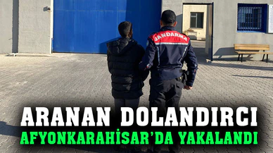 Afyonkarahisar’da kaçak dolandırıcı yakalandı