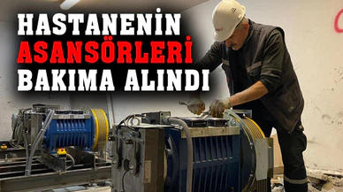 Afyonkarahisar Devlet Hastanesi asansörleri yenileniyor