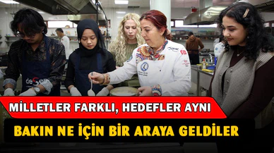 Afyon'da Uluslararası Öğrencilerle Sıfır Atık'tan Yemekler Yapıldı