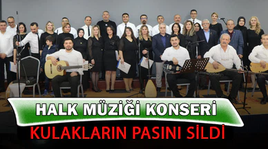 Türk Halk Müziği konseri dinleyenleri mest etti