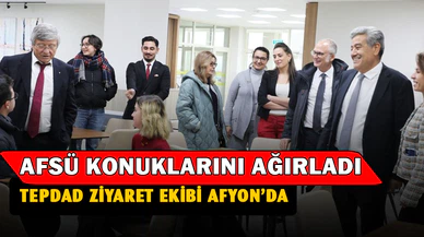 AFSÜ konuklarını ağırladı