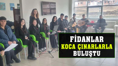 18’lik fidanlar 81’lik çınarlarla buluştu