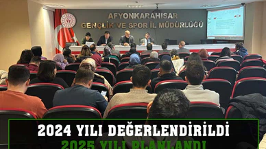 2024 Yılı değerlendirildi 2025 Yılı planlandı