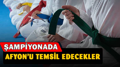 Taekwondo Şampiyonası’nda Afyonkarahisar’ı temsil edecekler