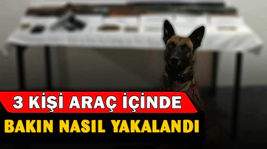 Afyonkarahisar’da araçta zararlı madde kullananlar yakalandı