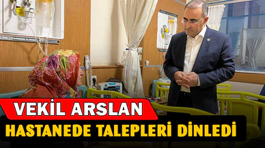 Arslan'dan Hastane Ziyareti