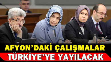 Afyonkarahisar’daki Su Verimliliği Çalışmaları Tüm Türkiye’ye Yaygınlaştırılacak