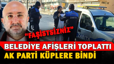Afiş Krizi! Şahin Açtı Ağzını Yumdu Gözünü