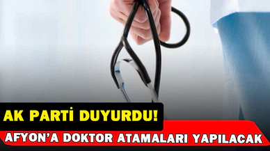 AK Parti Duyurdu... Afyon'a Yeni Atamalar