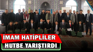 “1. Bölge Genç Hatipler Hutbe Yarışması” finalleri gerçekleştirildi