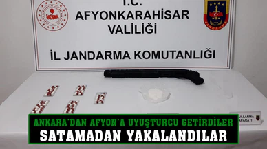 Ankara’dan Afyonkarahisar’a zehir getirenler yakalandı