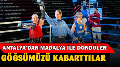 Emirdağ Güçlü Gençlik Spor Kulübü sporcuları, Antalya'dan madalya ile döndü