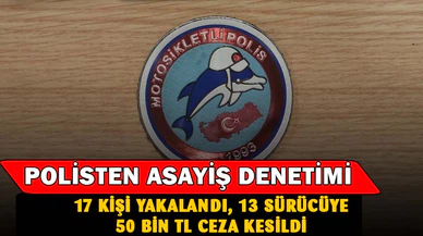 Afyonkarahisar’da polisten asayiş ve huzur denetimi