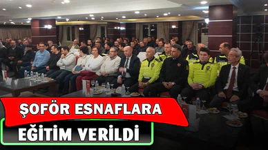 Dolmuş ve minibüs şoförlerine yönelik eğitim