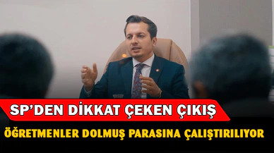 Saadet Partisi'nden Dikkat Çeken Çıkış: "Öğretmenler dolmuş parasına çalıştırılıyor"