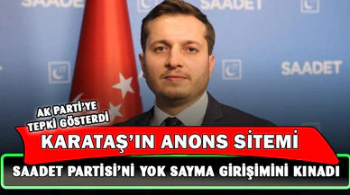 Saadet Partisi'nden Anons Sitemi