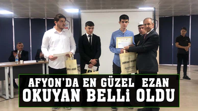 “Hafızlık Yarışması ve Ezan Okuma Yarışması” gerçekleştirildi