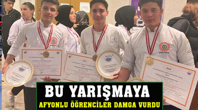 Afyonlu lise öğrencileri yemek yarışması’na damga vurdu