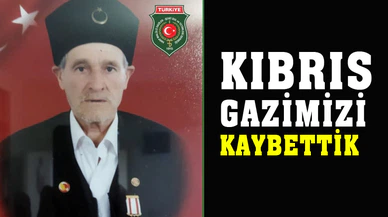 Kıbrıs gazisi tedavi gördüğü hastanede hayatını kaybetti